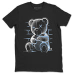 11 Legend Blue Shirts To Match Jordans Neon Bear Sneaker Shirts Air Jordan 11 Legend Blue SNRT Sneaker Release Tees Unisex Cotton Crew Neck Black 2 crew neck shirts