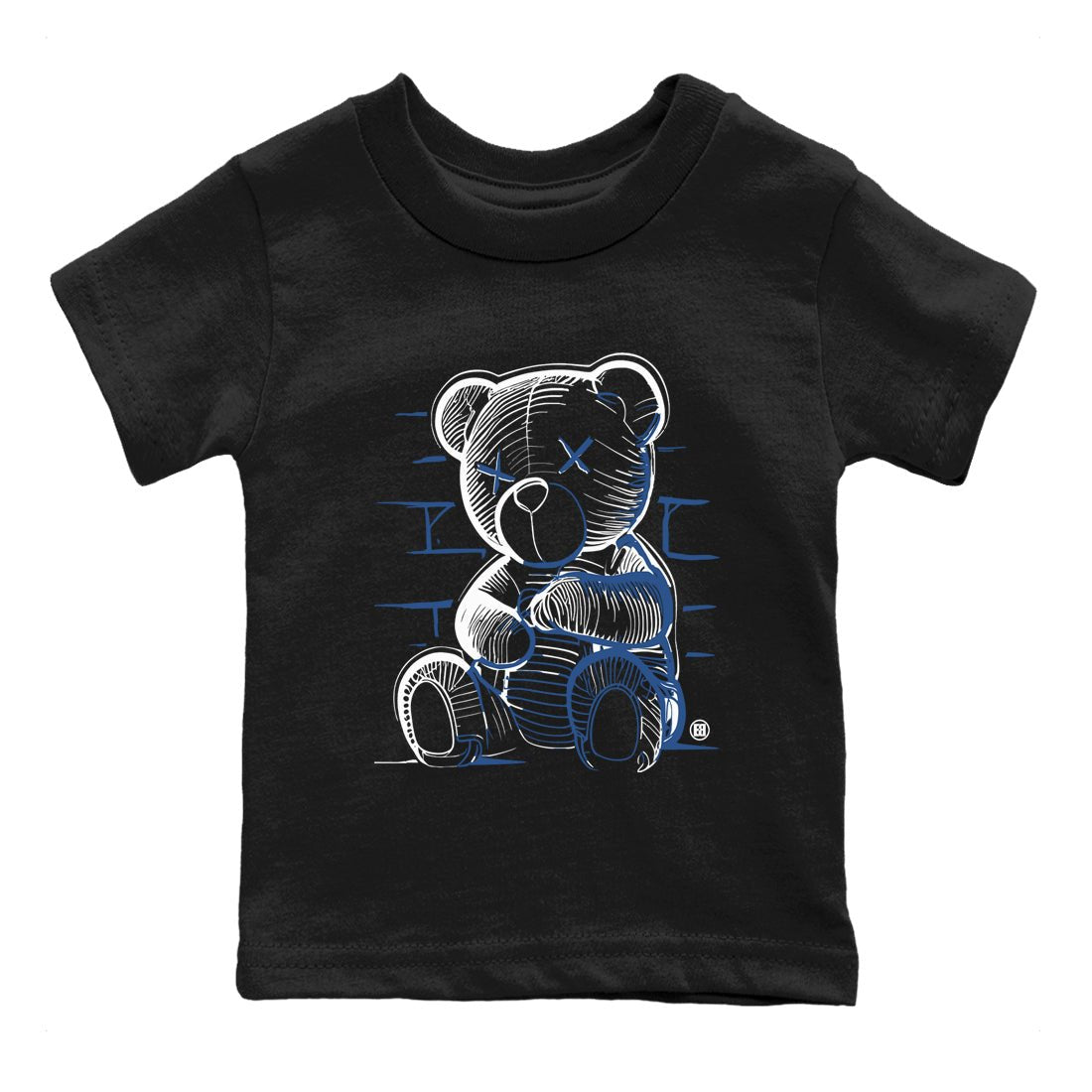 A Ma Maniere Air Jordan 3 Diffused Blue shirts to match jordans Neon Bear graphic tee Jordan 3 For The Love best t-shirts to wear with jordans SNRT Sneaker Tees Youth Baby Black 2 tee