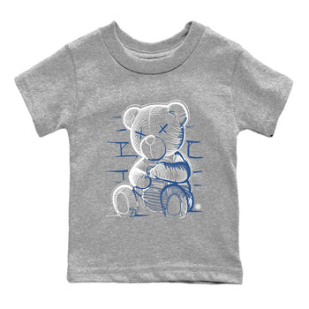 A Ma Maniere Air Jordan 3 Diffused Blue shirts to match jordans Neon Bear graphic tee Jordan 3 For The Love best t-shirts to wear with jordans SNRT Sneaker Tees Youth Baby Heather Grey 2 tee
