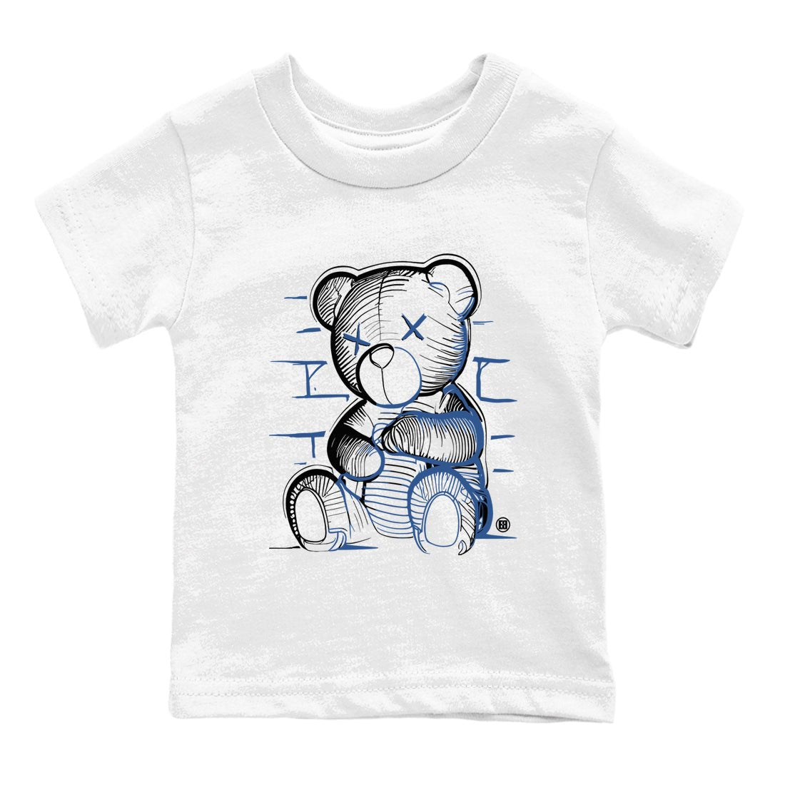 A Ma Maniere Air Jordan 3 Diffused Blue shirts to match jordans Neon Bear graphic tee Jordan 3 For The Love best t-shirts to wear with jordans SNRT Sneaker Tees Youth Baby White 2 tee
