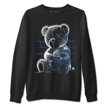 A Ma Maniere Air Jordan 3 Diffused Blue shirts to match jordans Neon Bear graphic tee Jordan 3 For The Love best t-shirts to wear with jordans SNRT Sneaker Tees unisex cotton Black 2 shirts