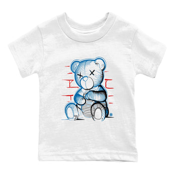 AJ3 Rare Air Graphic shirts Neon Bear shirts Air Jordan 3 Rare Air best t-shirts to wear with jordans SNRT Sneaker Tees Youth Baby White 2 tee