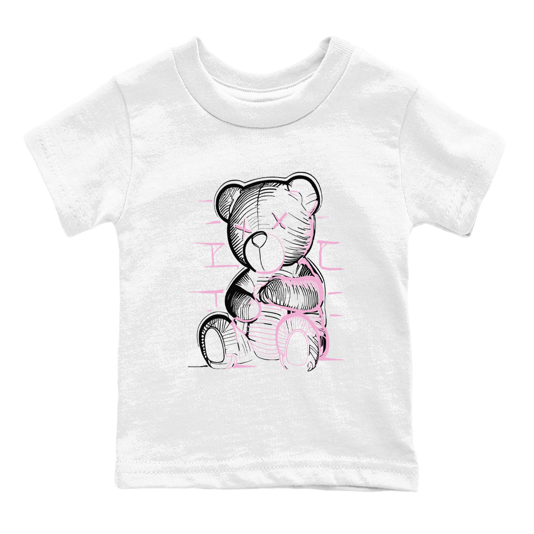 4s Retro Orchid shirts to match jordans Neon Bear sneaker match tees Air Jordan 4 WMNS Orchid match shoes to clothes SNRT Sneaker Tees Youth Baby White 2 tee