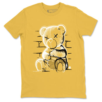 Neon Bear sneaker match t-shirt t-shirts to match jordans, dunks, yeezys 5s Tokyo sneakers, shown in Daisy 2.