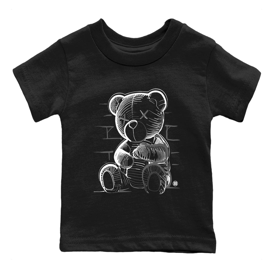 9s Cool Grey shirts to match jordans Neon Bear sneaker match tees Air Jordan 9 Cool Grey match shoes to clothes SNRT Sneaker Tees Youth Baby Black 2 tee