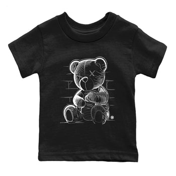 9s Cool Grey shirts to match jordans Neon Bear sneaker match tees Air Jordan 9 Cool Grey match shoes to clothes SNRT Sneaker Tees Youth Baby Black 2 tee
