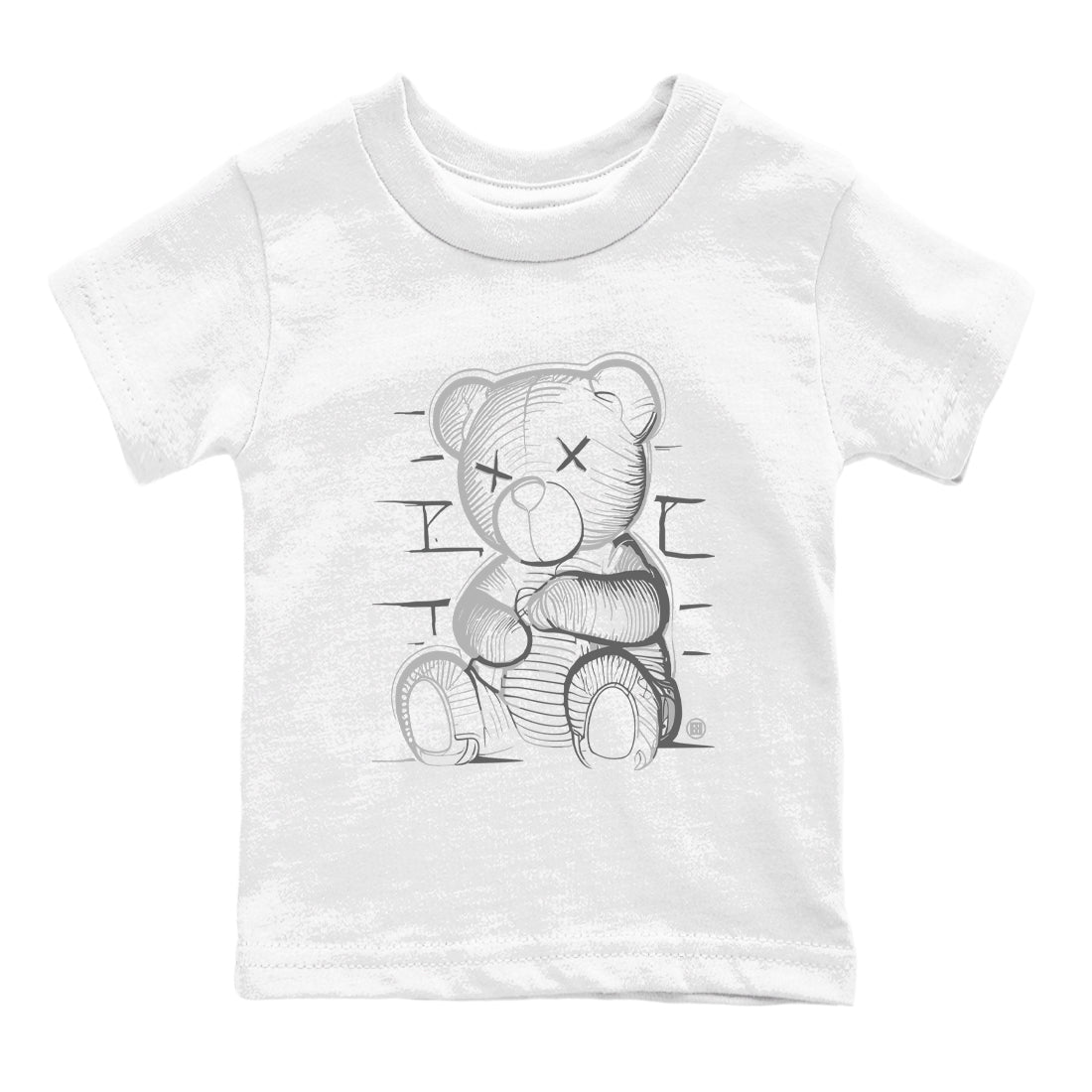 9s Cool Grey shirts to match jordans Neon Bear sneaker match tees Air Jordan 9 Cool Grey match shoes to clothes SNRT Sneaker Tees Youth Baby White 2 tee