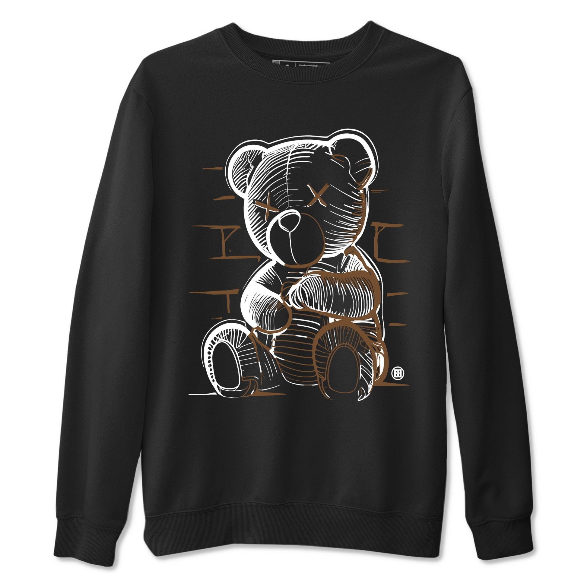 Travis Scott x Jordan Jumpman Jack TR Dark Mocha shirts to match jordans Neon Bear sneaker match tees Jordan Jumpman Jack Travis Scott Dark Mocha match shoes to clothes SNRT Sneaker Tees unisex cotton Black 2 shirts