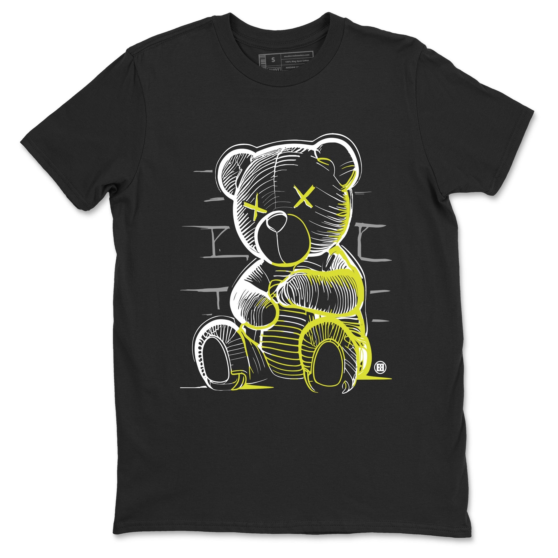 Neon Bear sneaker match t-shirt styled to complete your fit with the Air Max 90 Cyber sneakers, shown in Black 2.