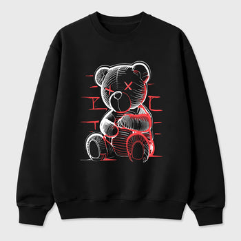 Sneaker match tees – Sneaker Tees To Match Air Max 90 Infrared Shoes – Neon Bear Tee Black 2