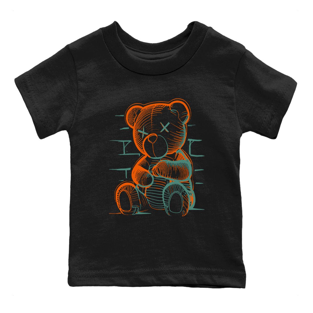 Dunk Low Ceramic shirts to match jordans Neon Bear sneaker match tees Dunk Ceramic match shoes to clothes SNRT Sneaker Tees Youth Baby Black 2 tee