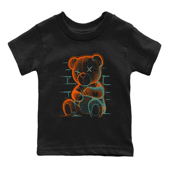 Dunk Low Ceramic shirts to match jordans Neon Bear sneaker match tees Dunk Ceramic match shoes to clothes SNRT Sneaker Tees Youth Baby Black 2 tee