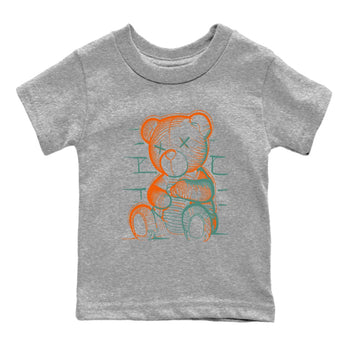 Dunk Low Ceramic shirts to match jordans Neon Bear sneaker match tees Dunk Ceramic match shoes to clothes SNRT Sneaker Tees Youth Baby Heather Grey 2 tee