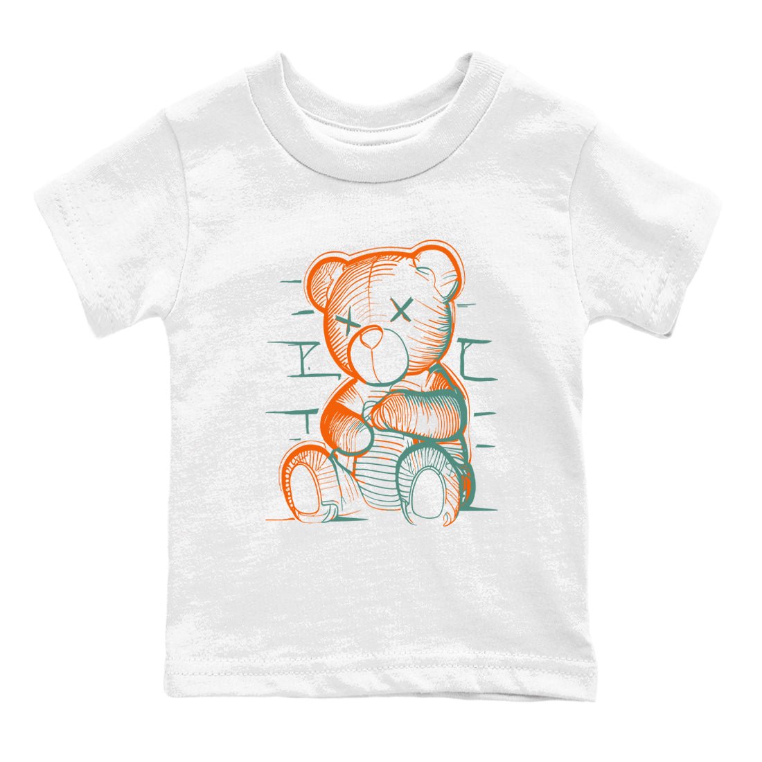 Dunk Low Ceramic shirts to match jordans Neon Bear sneaker match tees Dunk Ceramic match shoes to clothes SNRT Sneaker Tees Youth Baby White 2 tee