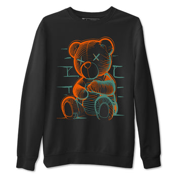 Dunk Low Ceramic shirts to match jordans Neon Bear sneaker match tees Dunk Ceramic match shoes to clothes SNRT Sneaker Tees unisex cotton Black 2 shirts