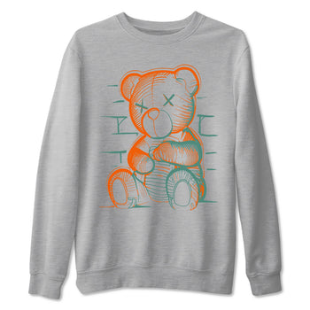 Dunk Low Ceramic shirts to match jordans Neon Bear sneaker match tees Dunk Ceramic match shoes to clothes SNRT Sneaker Tees unisex cotton Heather Grey 2 shirts