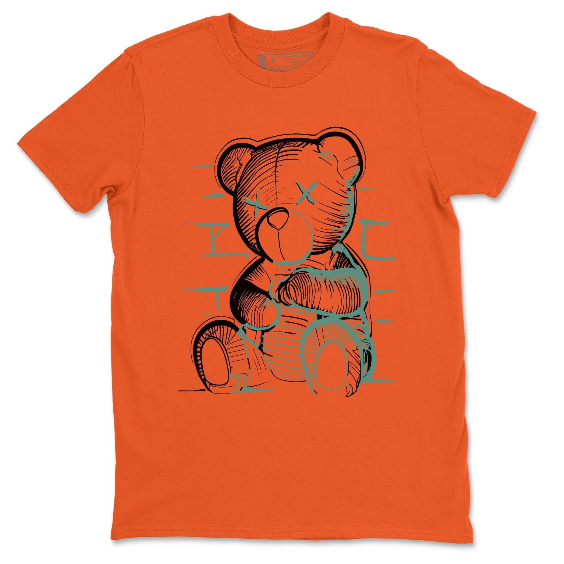Dunk Low Ceramic shirts to match jordans Neon Bear sneaker match tees Dunk Ceramic match shoes to clothes SNRT Sneaker Tees unisex cotton Orange 2 shirts