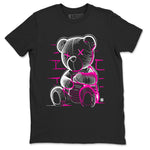 Nike KD 4 Retro Aunt Pearl shirts to match jordans Neon Bear sneaker match tees Nike KD 4 Aunt Pearl match shoes to clothes SNRT Sneaker Tees unisex cotton Black 2 shirts