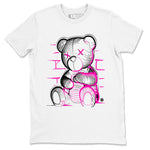 Nike KD 4 Retro Aunt Pearl shirts to match jordans Neon Bear sneaker match tees Nike KD 4 Aunt Pearl match shoes to clothes SNRT Sneaker Tees unisex cotton White 2 shirts