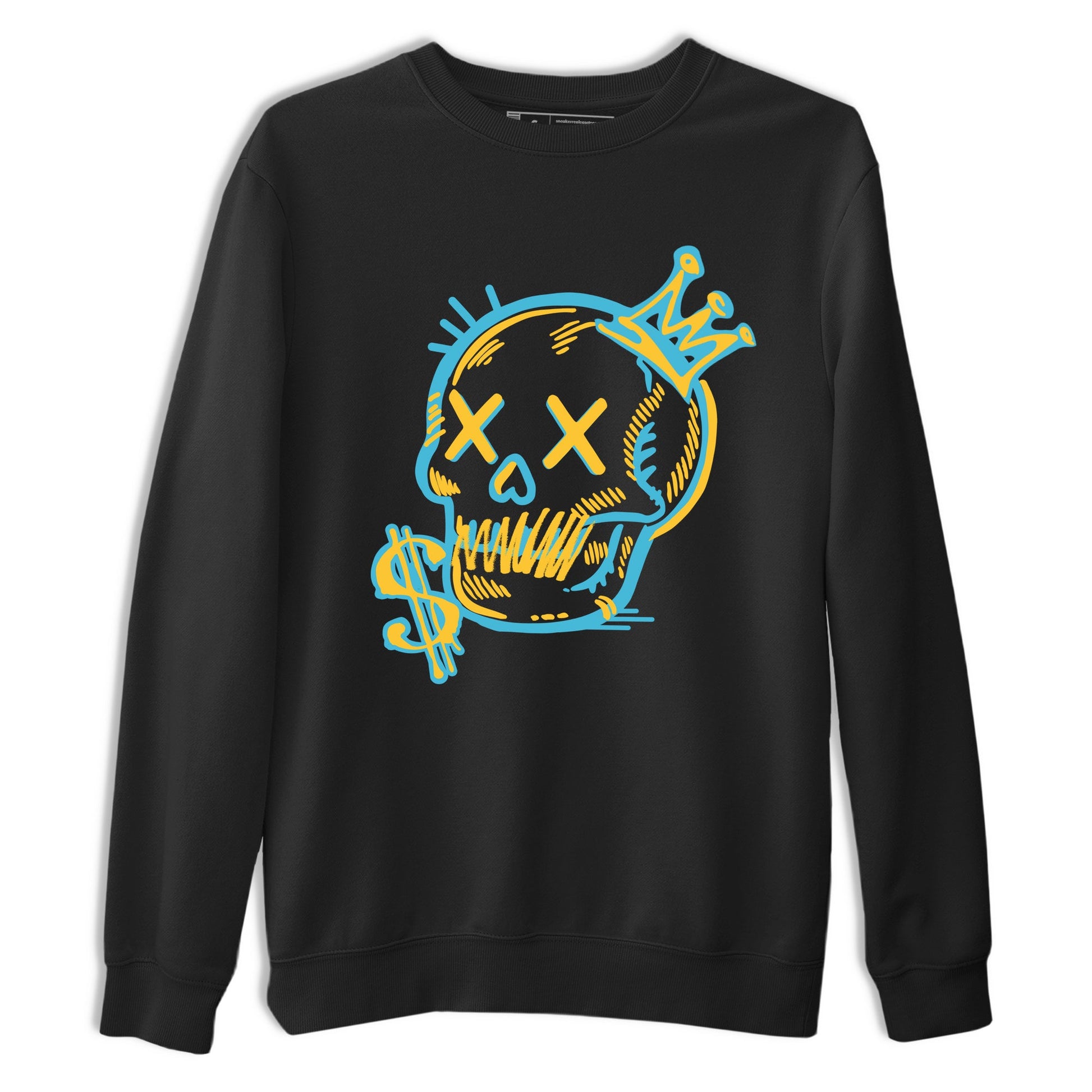 Sneaker match tees – Sneaker Tees To Match Air Jordan 11 Gamma Shoes – Neon Skull Tee Black 2