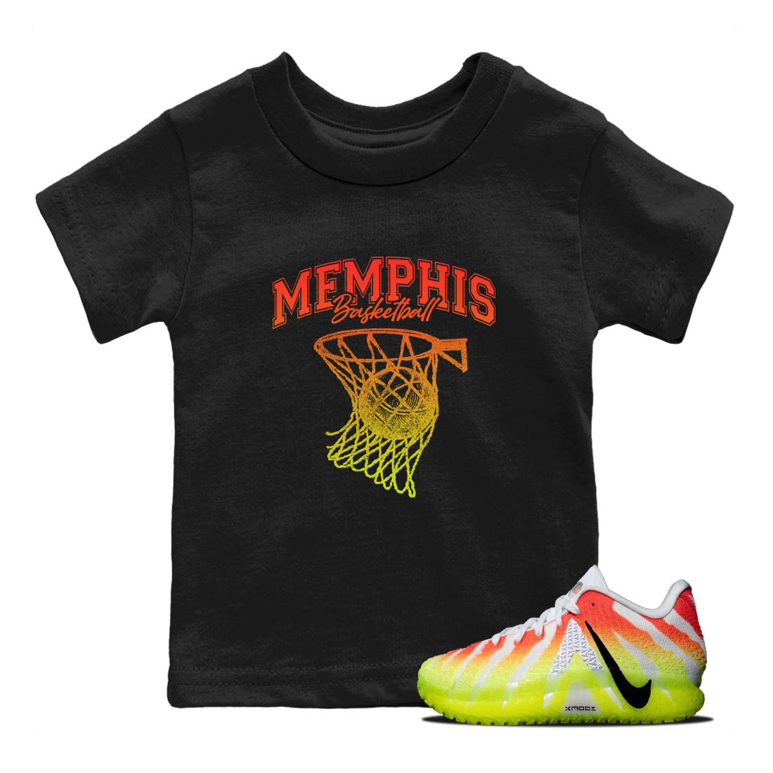 Sneaker Threads – Sneaker Tees To Match Nike JA 3 Under The Christmas Tree – Net Burn Youth Graphic Tee Black 1. Perfect for Jordan releases 2025 colorways. Perfect for Ja Morant sneaker releases and Christmas 2025 colorways.