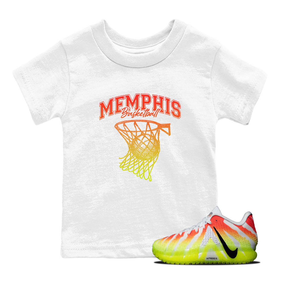 Sneaker Threads – Sneaker Tees To Match Nike JA 3 Under The Christmas Tree – Net Burn Youth Graphic Tee White 1. Perfect for Jordan releases 2025 colorways. Perfect for Ja Morant sneaker releases and Christmas 2025 colorways.