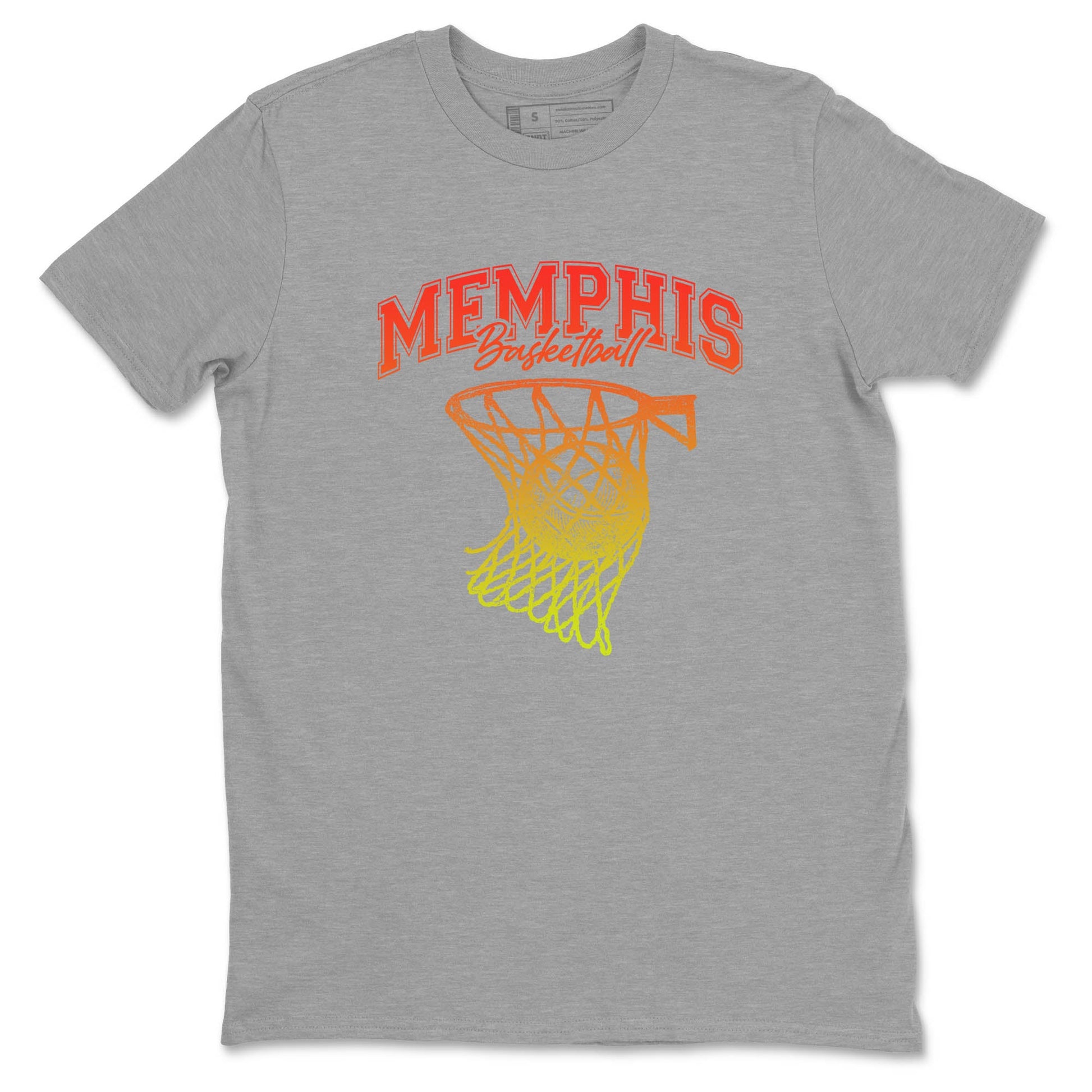 Sneaker Threads – Sneaker Tees To Match Nike JA 3 Under The Christmas Tree – Net Burn Graphic Tee Heather Grey 2. Perfect for Jordan releases 2025 colorways. Perfect for Ja Morant sneaker releases and Christmas 2025 colorways.