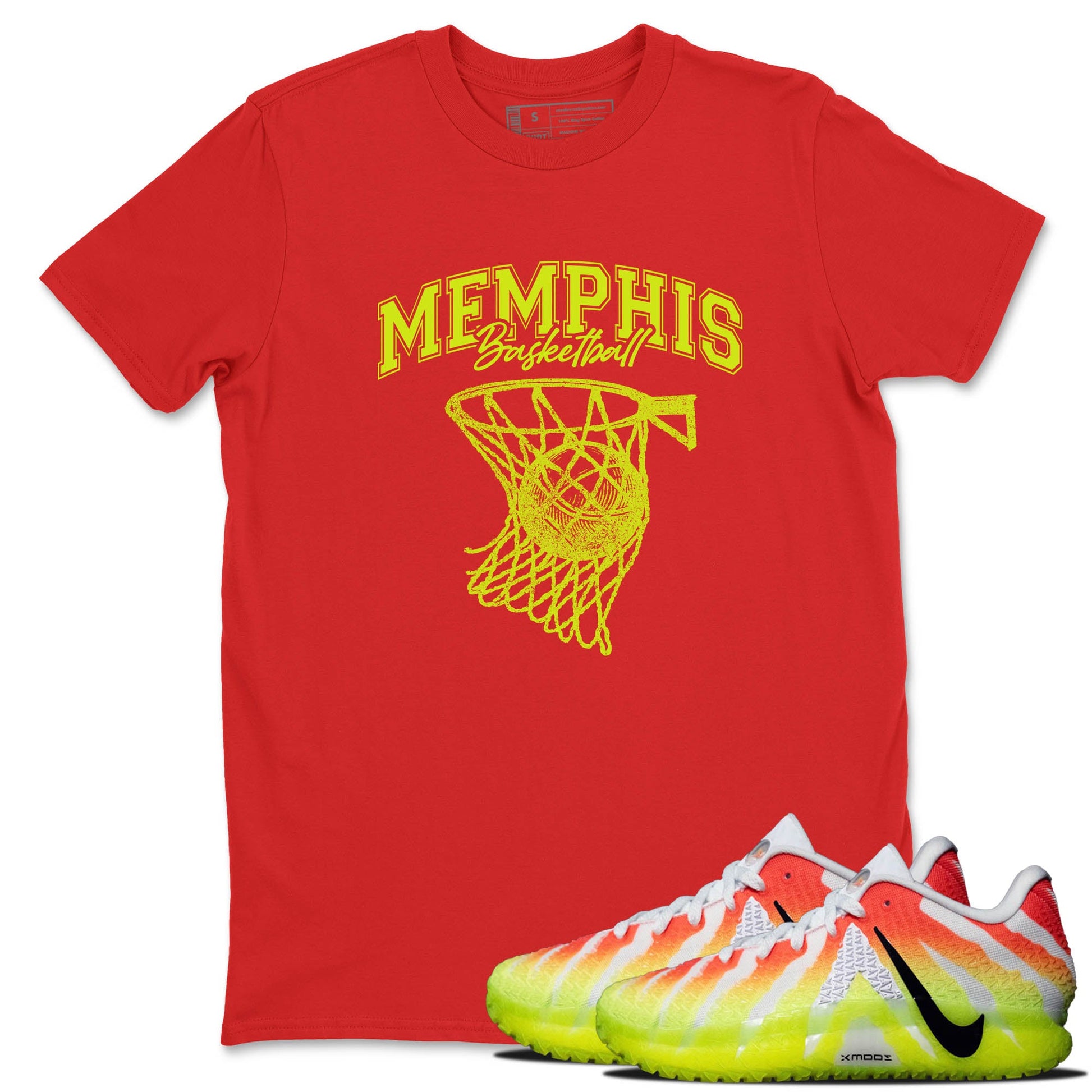 Sneaker Threads – Sneaker Tees To Match Nike JA 3 Under The Christmas Tree – Net Burn Graphic Tee Red 1. Perfect for Jordan releases 2025 colorways. Perfect for Ja Morant sneaker releases and Christmas 2025 colorways.