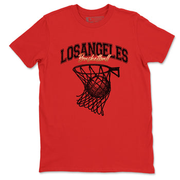 Sneaker match tees – Sneaker Tees To Match Nike KB 9 China Shoes KB 9 University Red and Metallic Gold – Net Burn Tee Red 2