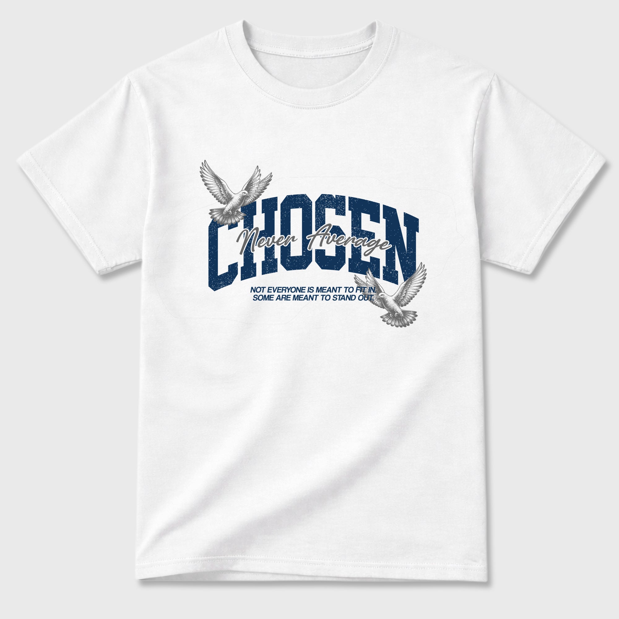 Never Average Graphic T-Shirt featuring original streetwear artwork designed to match the Air Jordan 13 Flint. White 2 Graphic T-Shirt.