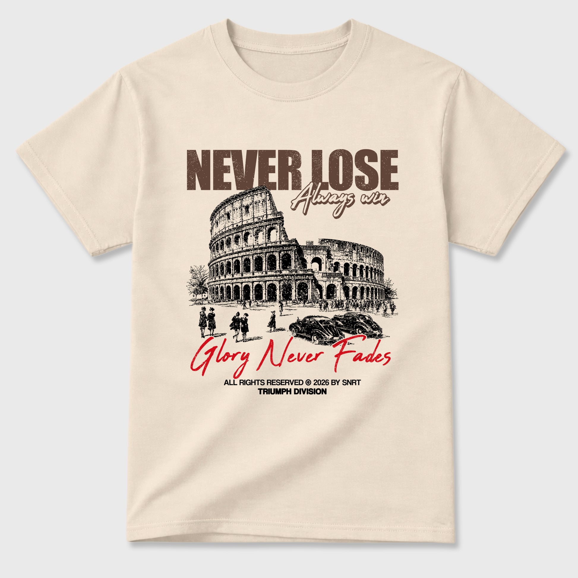 Sneaker match tees – Sneaker Tees To Match Air Jordan 3 World's Best Dad Shoes – Never Lose Tee Natural 2