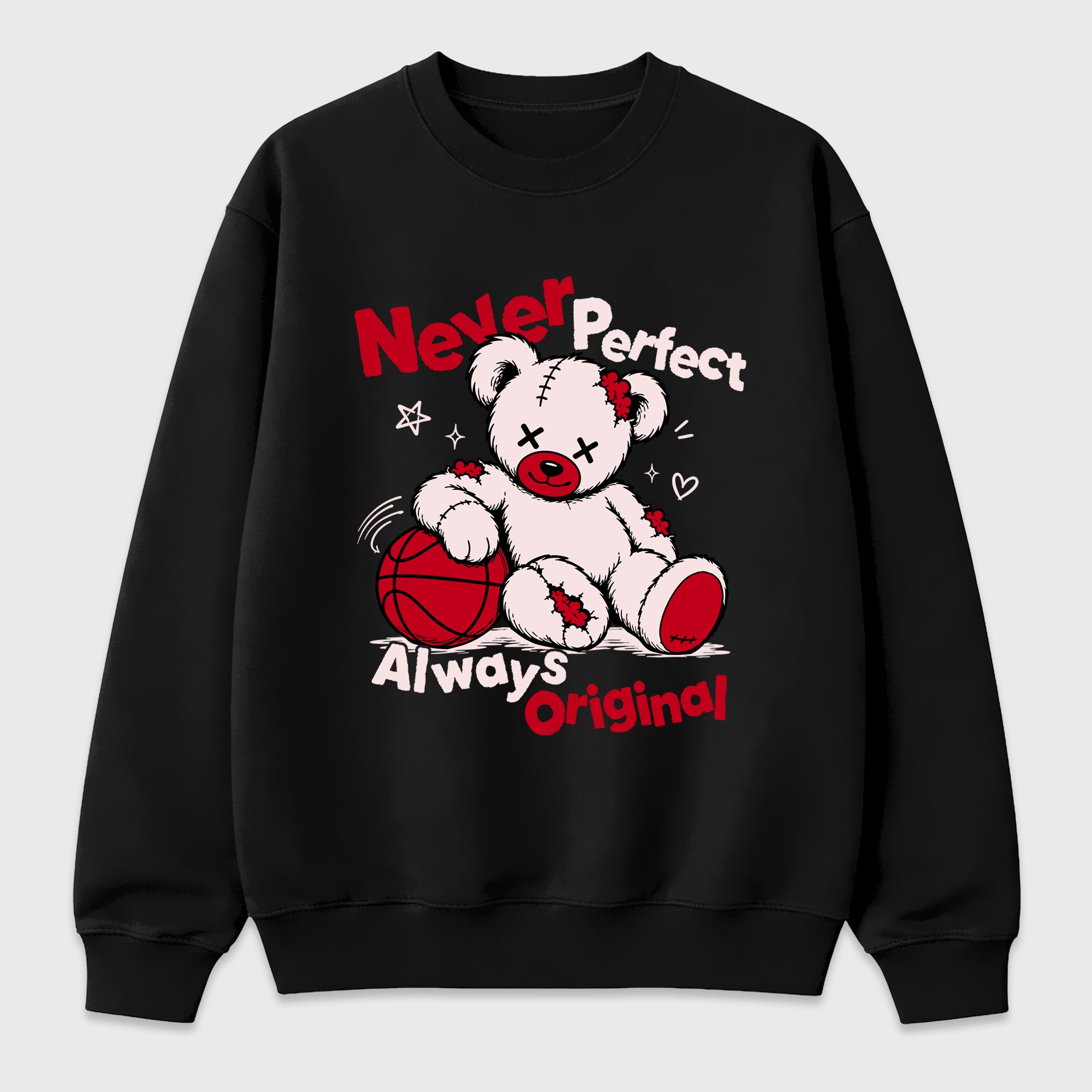 Never Perfect Always Original Graphic T-Shirt featuring original streetwear artwork designed to match the Air Jordan 1 Nails and Grails. Black 2 Graphic Tee.