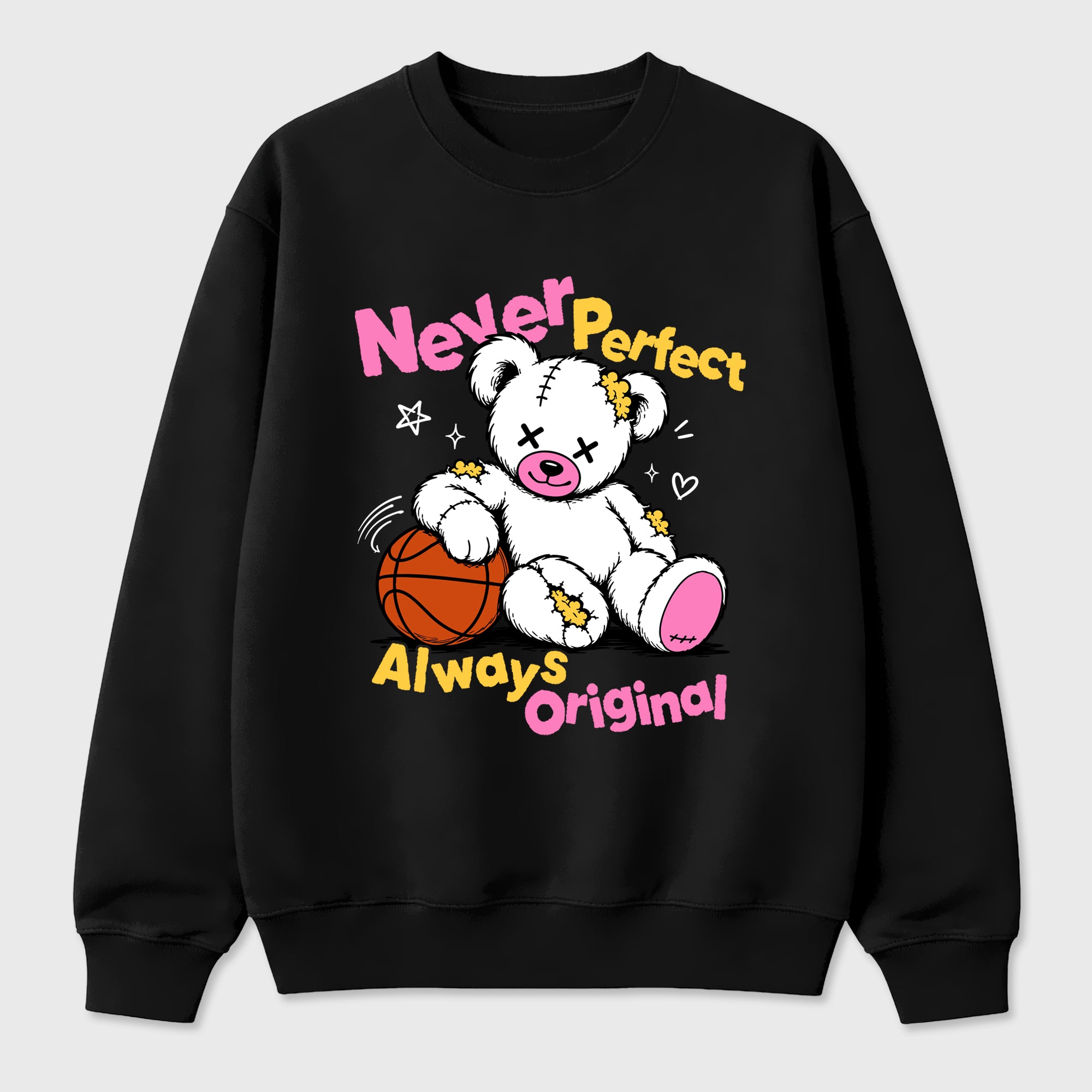 Never Perfect Always Original Graphic T-Shirt featuring original streetwear artwork designed to match the Air Jordan 4 Comic. Black 2 Graphic Tee.