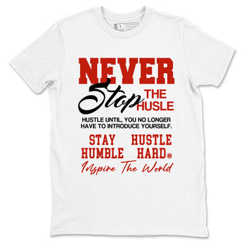 4s Brick By Brick best t shirts to wear with jordans Never Stop The Hustle sneaker match tees Nigel Sylvester x Air Jordan 4 Brick by Brick match shoes to clothes SNRT Sneaker Tees unisex cotton White 2 shirts
