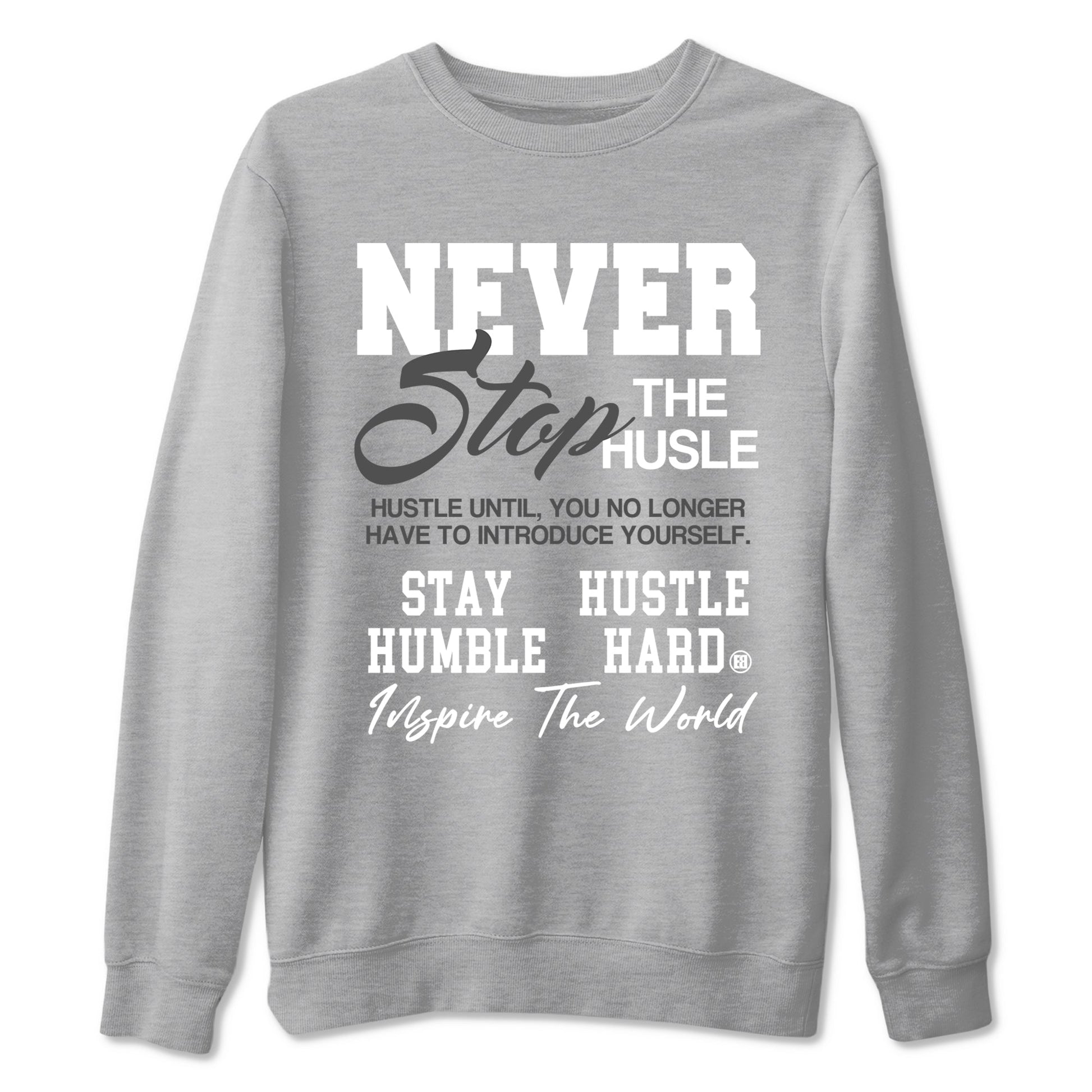 Air Jordan 9 Cool Grey shirts to match jordans Never Stop The Hustle sneaker match tees Air Jordan 9 Cool Grey match shoes to clothes SNRT Sneaker Tees unisex cotton Heather Grey 2 shirts