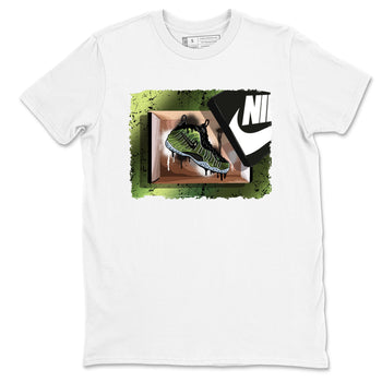 Best Christmas gifts for sneakerheads - Sneaker Tees To Match Air Foamposite One Pine Green Sneakers – New Kicks Tee White 2
