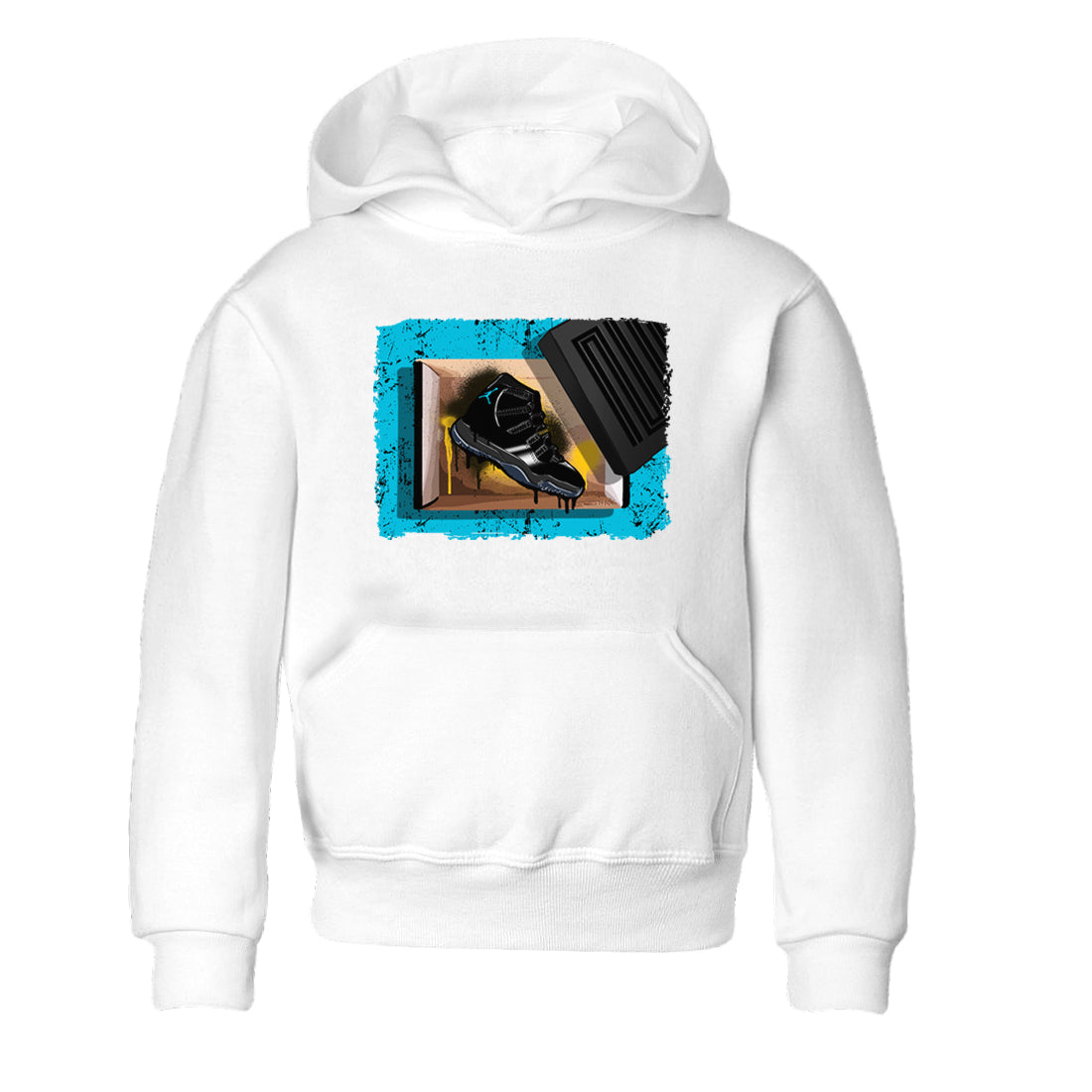 Sneaker Threads – Sneaker Tees To Match Air Jordan 11 Retro Gamma – New Kicks Youth Graphic Tee White 2. Perfect for Jordan releases 2025 colorways.