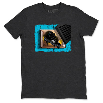 Sneaker Threads – Sneaker Tees To Match Air Jordan 11 Retro Gamma – New Kicks Graphic Tee Charcoal Heather 2. Perfect for Jordan releases 2025 colorways.
