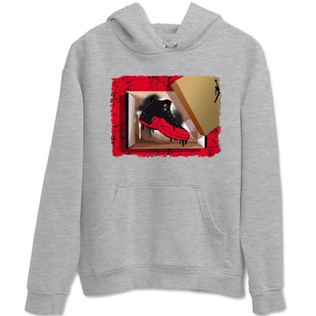 12s Flu Game shirts to match jordans New Kicks sneaker match tees Air Jordan 12 Retro Flu Game match shoes to clothes SNRT Sneaker Tees unisex cotton Heather Grey 2 shirts