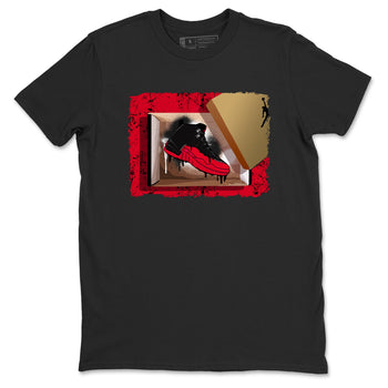12s Flu Game shirts to match jordans New Kicks sneaker match tees Air Jordan 12 Retro Flu Game match shoes to clothes SNRT Sneaker Tees unisex cotton Black 2 shirts