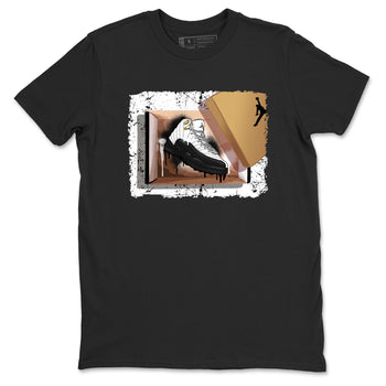 Sneaker match tees – Sneaker Tees To Match Air Jordan 12 Taxi Shoes – New Kicks Tee Black 2