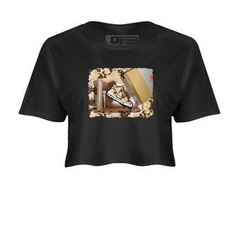 WNBA x Air Jordan 3 “Desert Camo” shirts to match jordans New Kicks sneaker match tees Air Jordan 3 Desert Camo SNRT Sneaker Release Tees Clothing Sneakerhead ShirtsBlack 2 crop tee