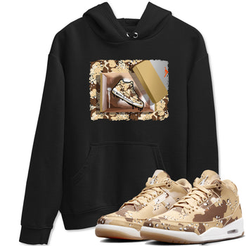 WNBA x Air Jordan 3 “Desert Camo” shirts to match jordans New Kicks sneaker match tees Air Jordan 3 Desert Camo SNRT Sneaker Release Tees Clothing Sneakerhead ShirtsBlack 1 unisex cotton tee