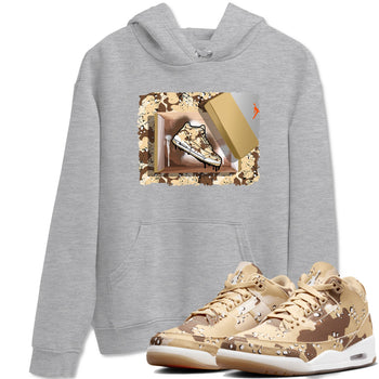 WNBA x Air Jordan 3 “Desert Camo” shirts to match jordans New Kicks sneaker match tees Air Jordan 3 Desert Camo SNRT Sneaker Release Tees Clothing Sneakerhead ShirtsHeather Grey 1 unisex cotton tee