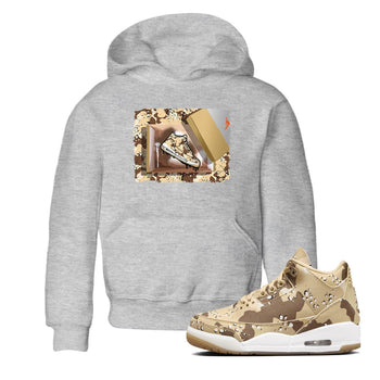 WNBA x Air Jordan 3 “Desert Camo” shirts to match jordans New Kicks sneaker match tees Air Jordan 3 Desert Camo SNRT Sneaker Release Tees Clothing Sneakerhead ShirtsBaby and Youth Heather Grey 1 cotton tee
