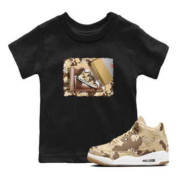 WNBA x Air Jordan 3 “Desert Camo” shirts to match jordans New Kicks sneaker match tees Air Jordan 3 Desert Camo SNRT Sneaker Release Tees Clothing Sneakerhead ShirtsBaby and Youth Black 1 cotton tee