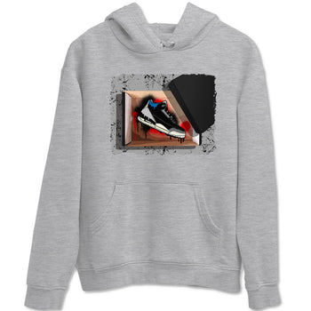 New Kicks sneaker match t-shirt styled to complete your fit with the Air Jordan 3 Rare Air sneakers, shown in Heather Grey 2.