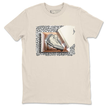 3s WMNS Sail and Cement Grey shirts to match jordans New Kicks graphic tees Air Jordan 3 Sail and Cement Grey match shoes to clothes SNRT Sneaker Tees unisex cotton Natural 2 shirts