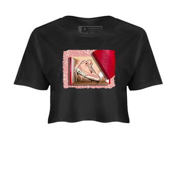 3s Valentines Day shirts to match jordans New Kicks best t shirts to wear with jordans Air Jordan 3 Valentines Day match shoes to clothes SNRT Sneaker Tees unisex cotton Black 2 crop tee