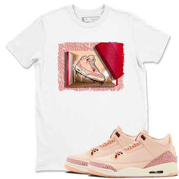 3s Valentines Day shirts to match jordans New Kicks best t shirts to wear with jordans Air Jordan 3 Valentines Day match shoes to clothes SNRT Sneaker Tees unisex cotton White 1 shirts